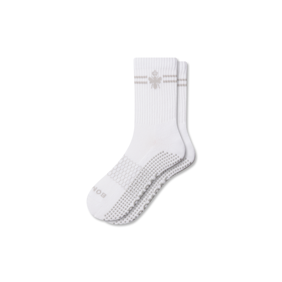 Men's Gripper Half Calf Socks - Comfort Travel Fit