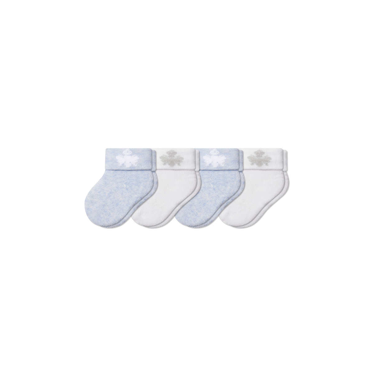 Baby Sock 4-Pack (0-6 Months) - blue mix L [10310]