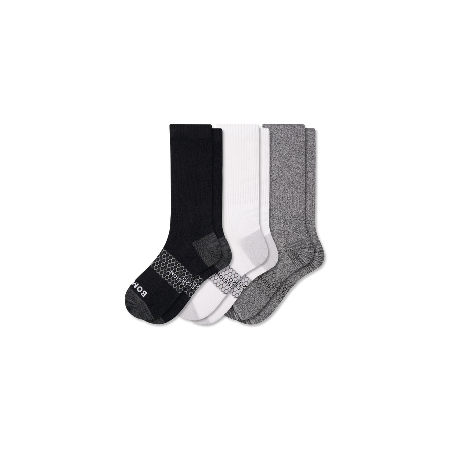Men’s Everyday Compression Calf Sock 3-Pack (15-20mmHg) - Training Recovery Relief