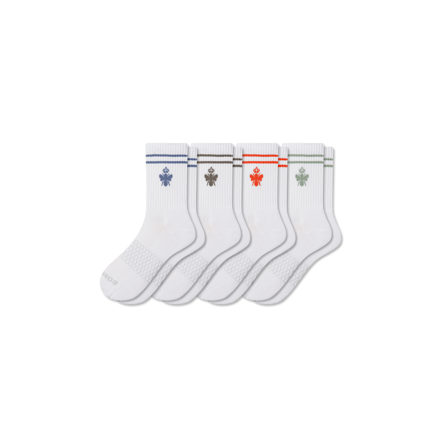 Men's Originals Half Calf Sock 4-Pack - Comfort Crew Fit