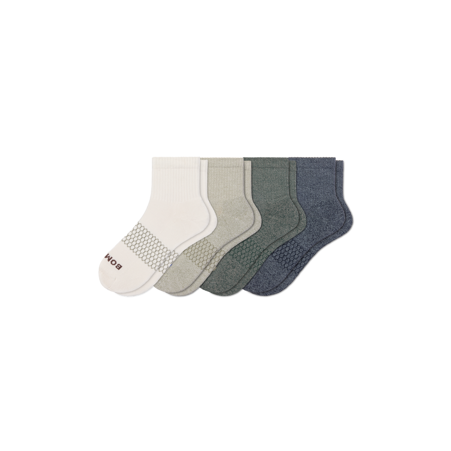 Men's Quarter Sock 4-Pack - Daily Court Move