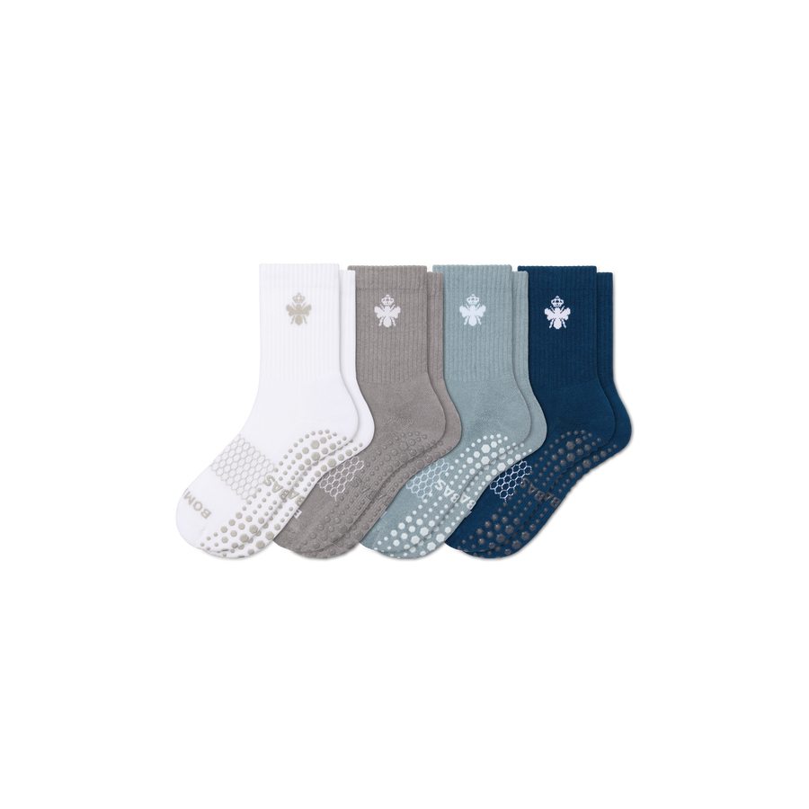 Men's Gripper Half Calf Sock 4-Pack - Fresh Recovery Pair