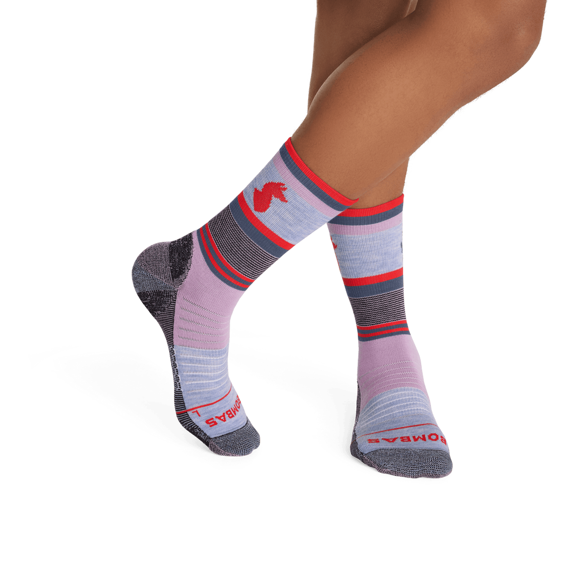 Cotopaxi x Bombas Merino Wool Hiking Calf Socks - Multi (Purple) MO2 [4405]