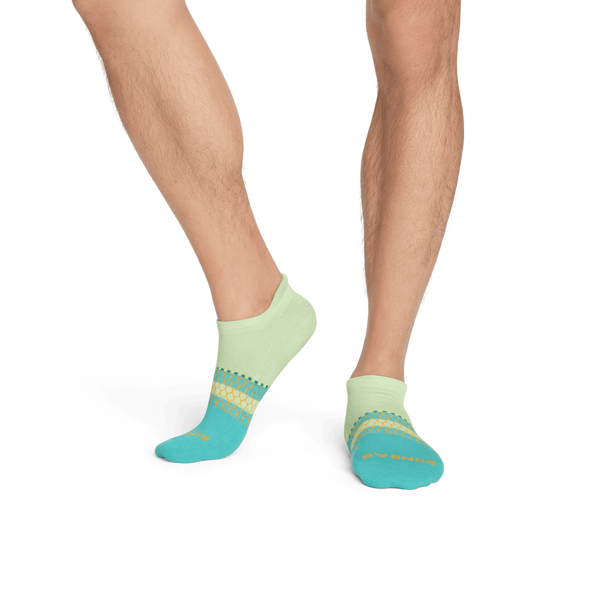 Black Hive Collection Ankle Aqua Mint MO1
