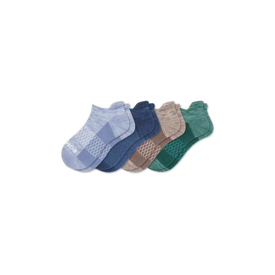 Youth Two Tone Ankle Sock 4-Pack - Outdoor Shift Rotation