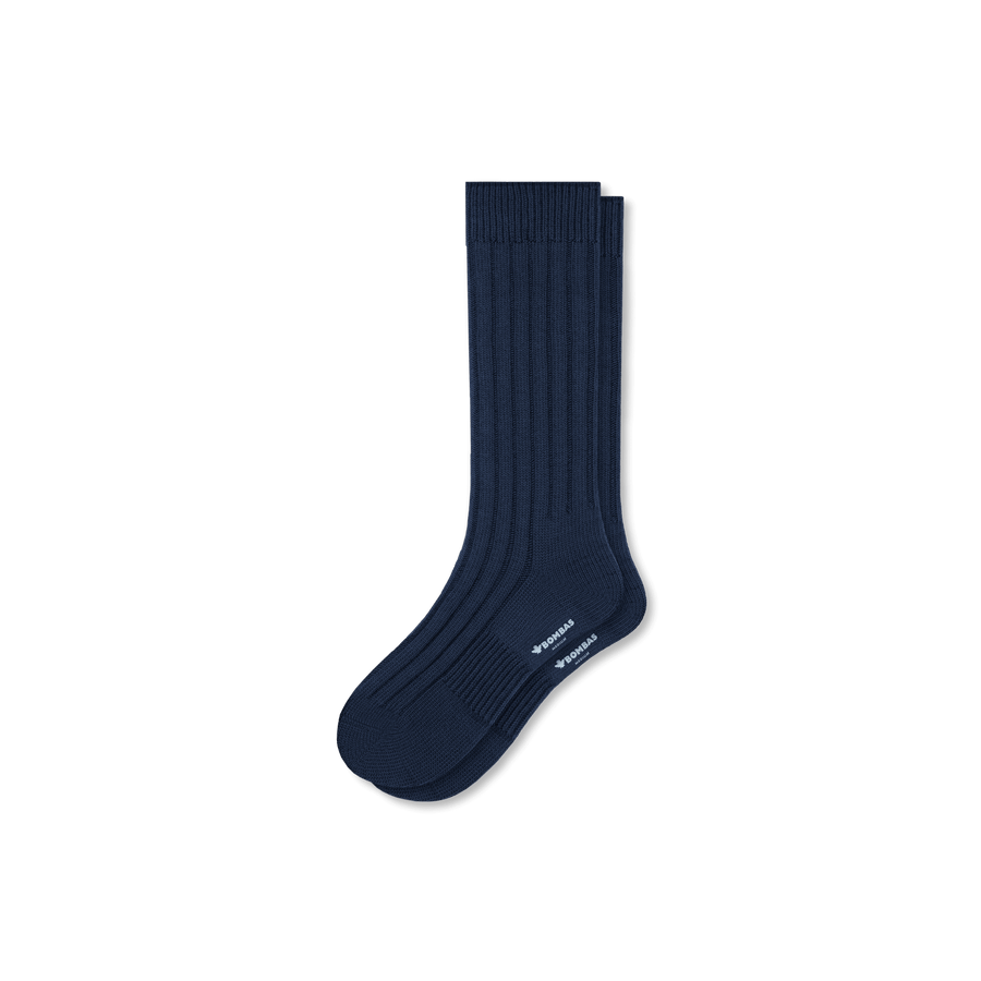 Men's Vintage Rib Calf Socks - Everyday Crew Pair