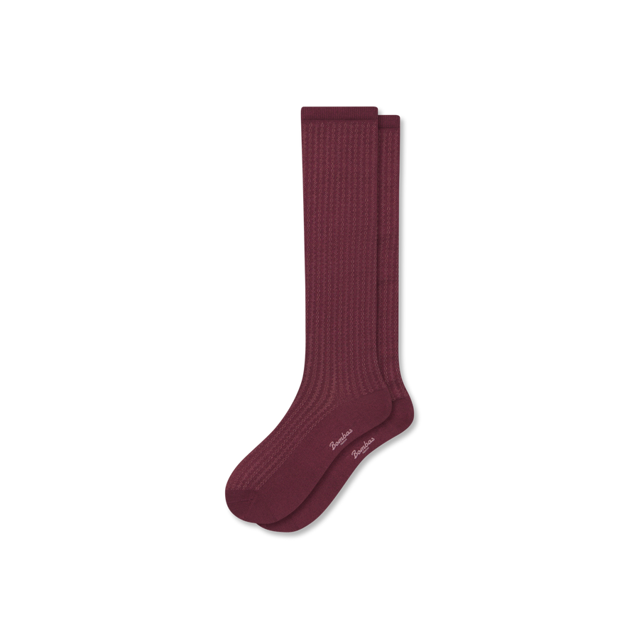 Women's Pointelle Knee High Socks - Modern Trail Fit