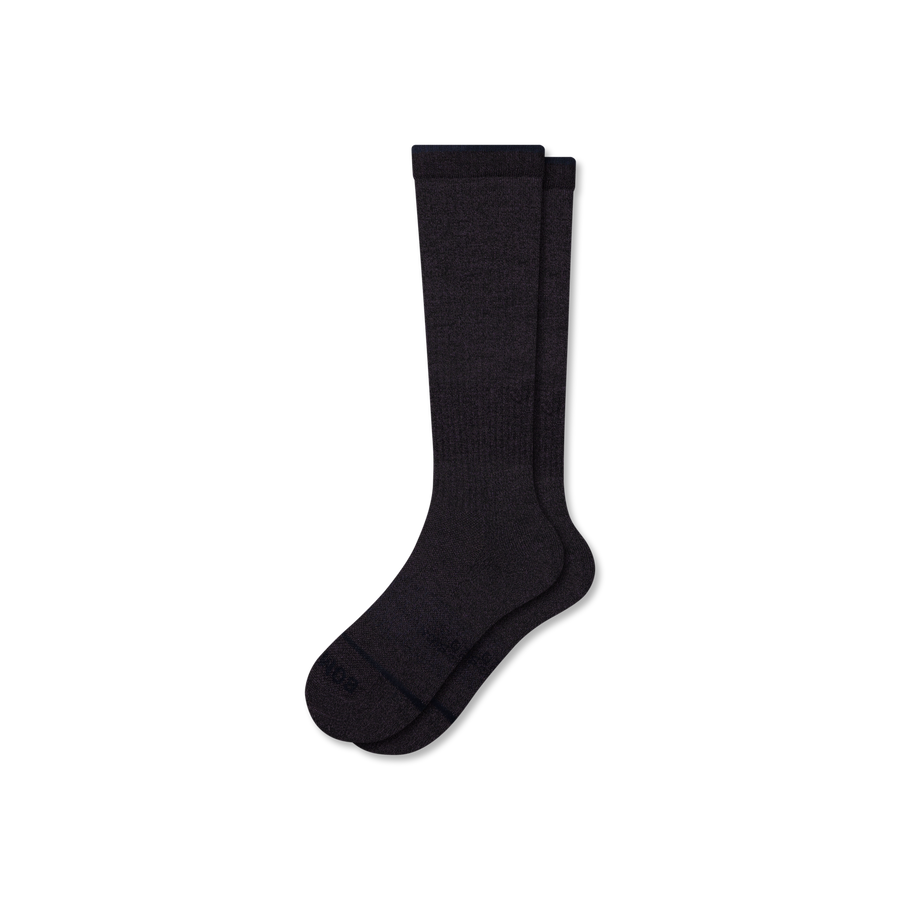 Women's Merino Wool Blend Everyday Compression Knee High Socks (15-20mmHg) - Steady Gym Relief