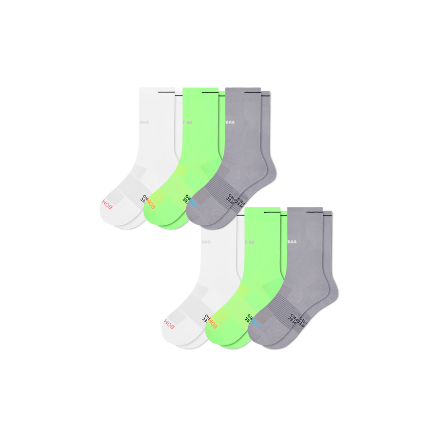Women's RunPro Half Calf Sock 6-Pack - Cozy Recovery Support