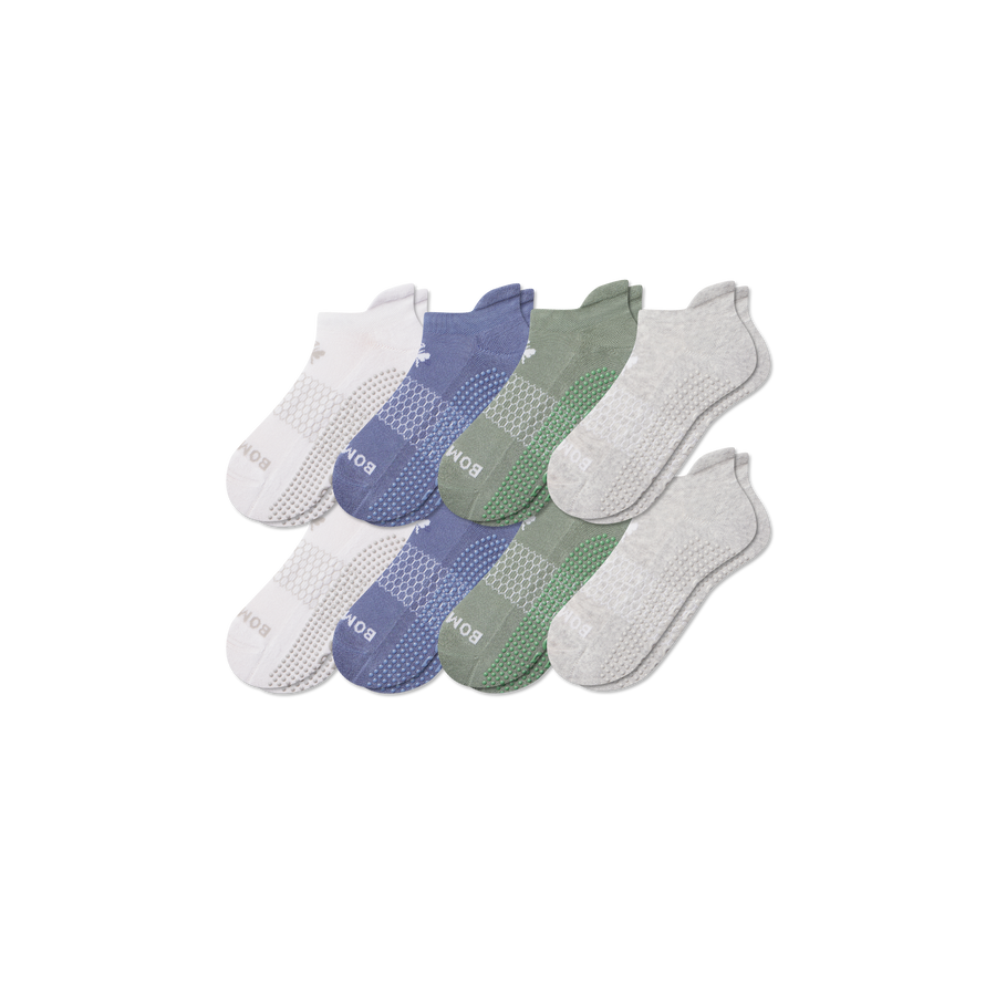 Women's Gripper Ankle Sock 8-Pack - Cozy Office Step