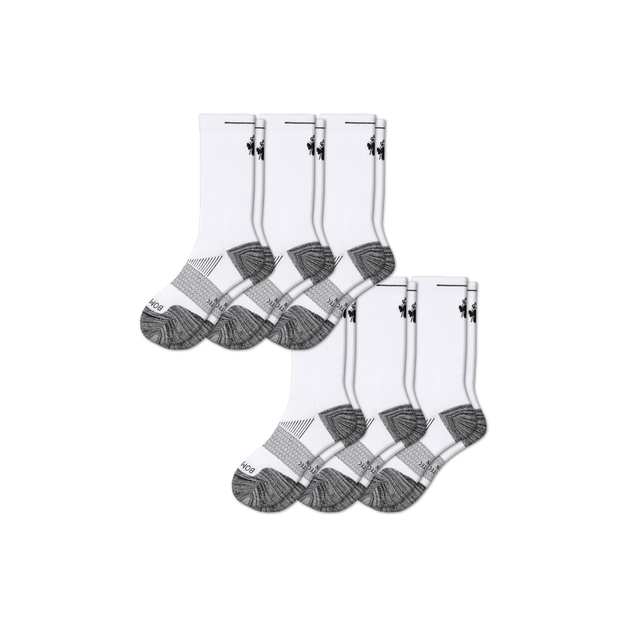 Men's Run Calf Sock 6-Pack - Comfort Ankle Move